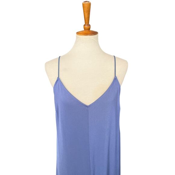 NWT Mahina Blue Silky 70s Style Indie Boho Romper Jumpsuit Size Large - Picture 2 of 7